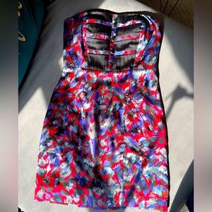 BCBG strapless dress